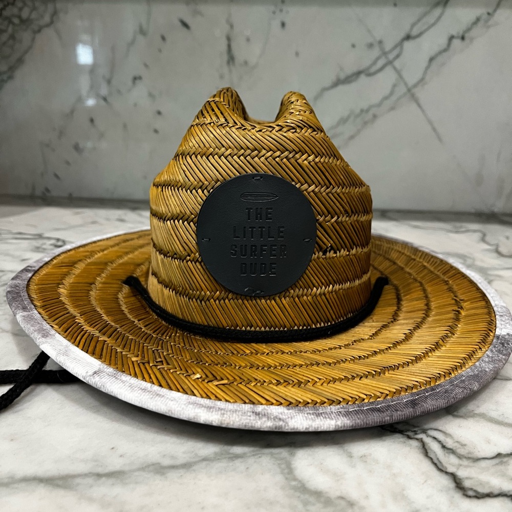 The Little Surfer Dude - Babys Straw Hat
